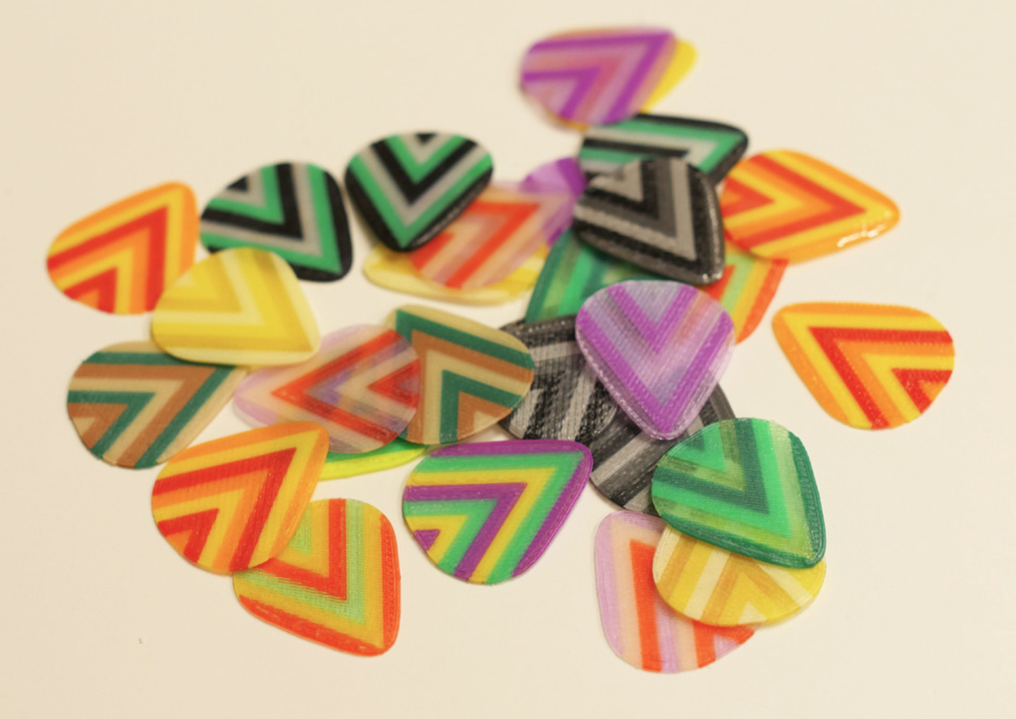 Download free STL file 351 Guitar Pick • 3D printable design ・ Cults